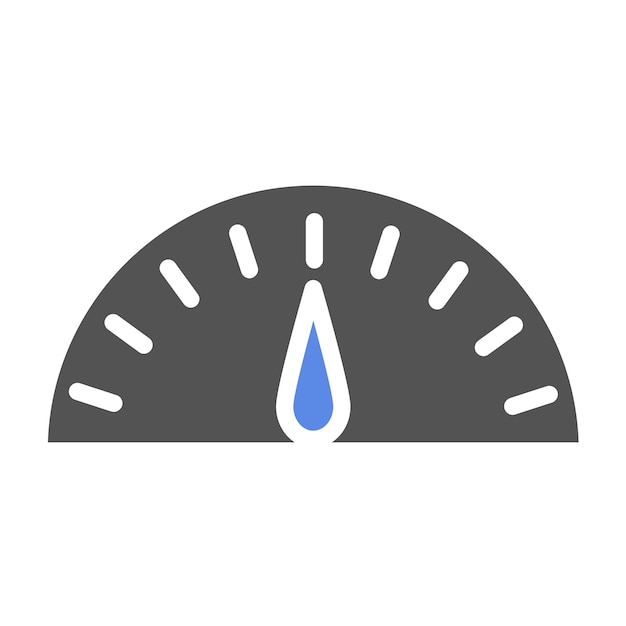 Diseño vectorial Estilo del icono de overclocking