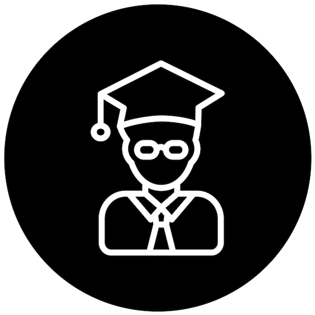 Diseño vectorial Estilo del icono del padre orgulloso