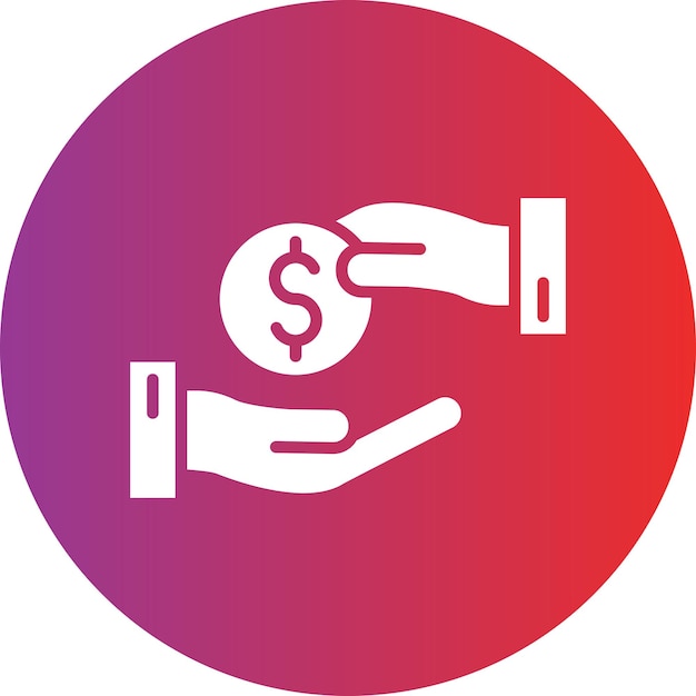 Diseño vectorial Estilo de icono pagable