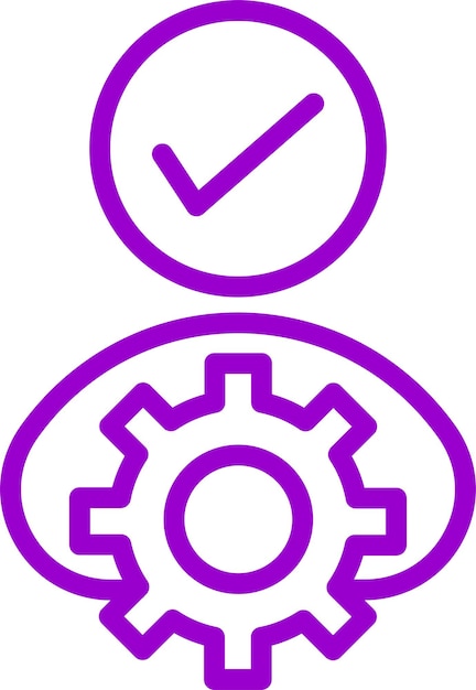Diseño vectorial Estilo del icono de pago de autoservicio