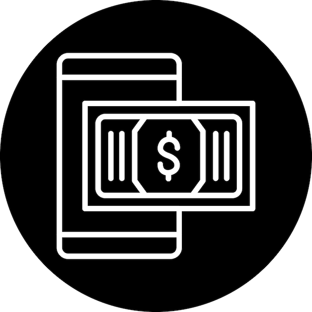 Diseño vectorial Estilo del icono de pago