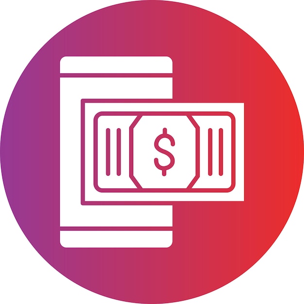 Diseño vectorial Estilo del icono de pago