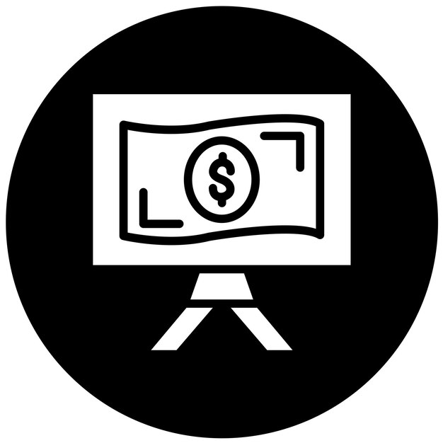 Diseño vectorial Estilo del icono de pago