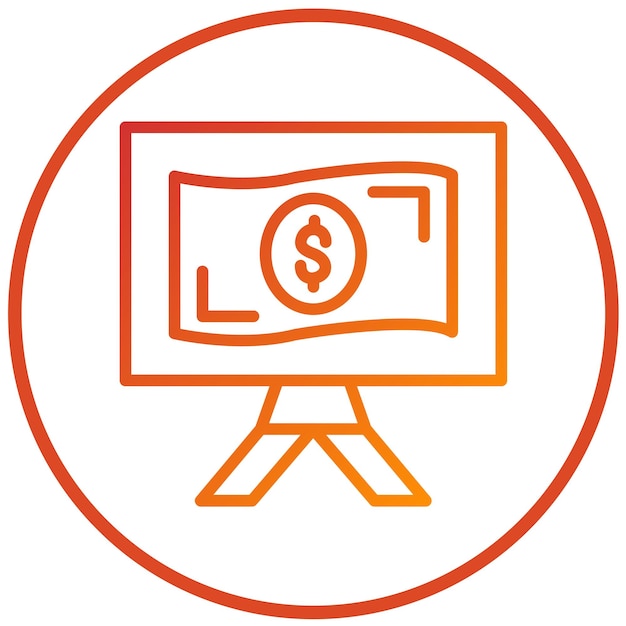 Diseño vectorial Estilo del icono de pago