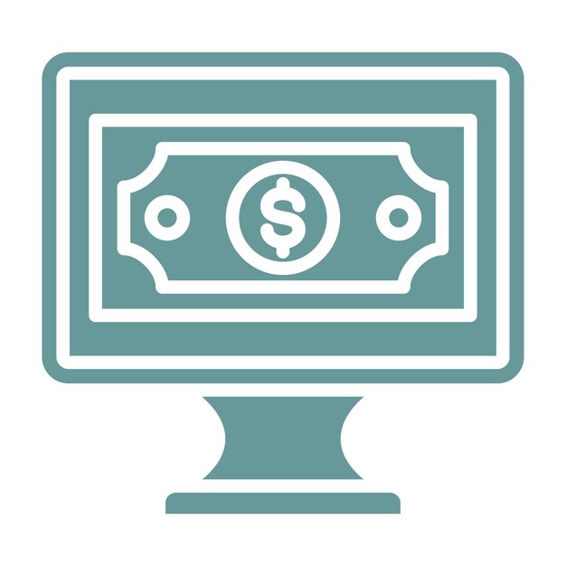 Diseño vectorial Estilo del icono de pago
