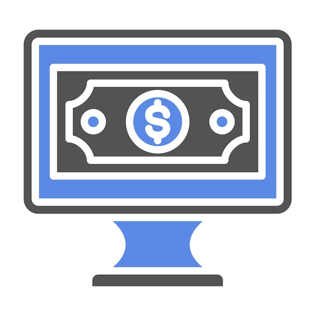 Diseño vectorial Estilo del icono de pago
