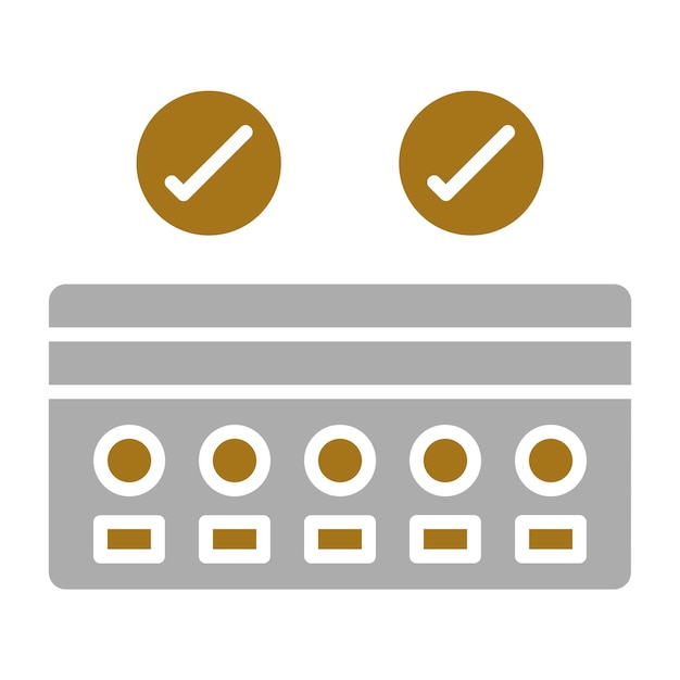 Diseño vectorial Estilo del icono de pagos con tarjeta