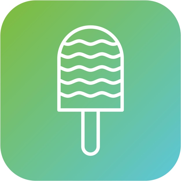 Diseño vectorial Estilo del icono de la paleta