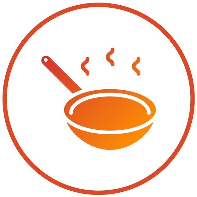 Diseño vectorial estilo de icono pan