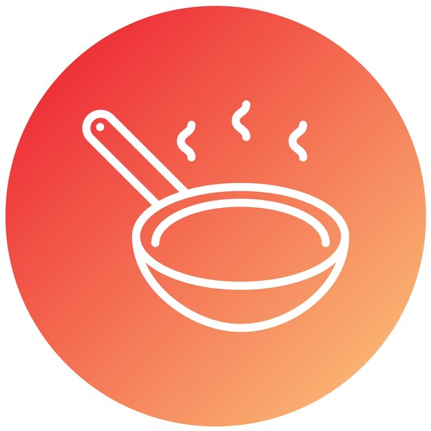 Diseño vectorial estilo de icono pan