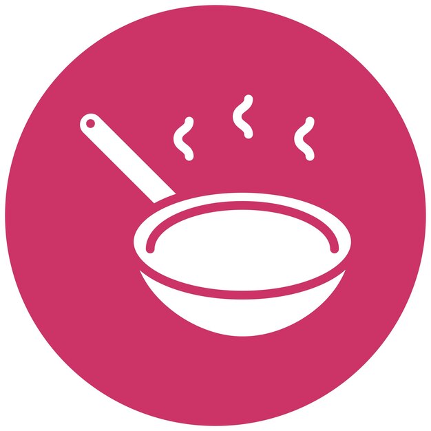 Diseño vectorial estilo de icono pan