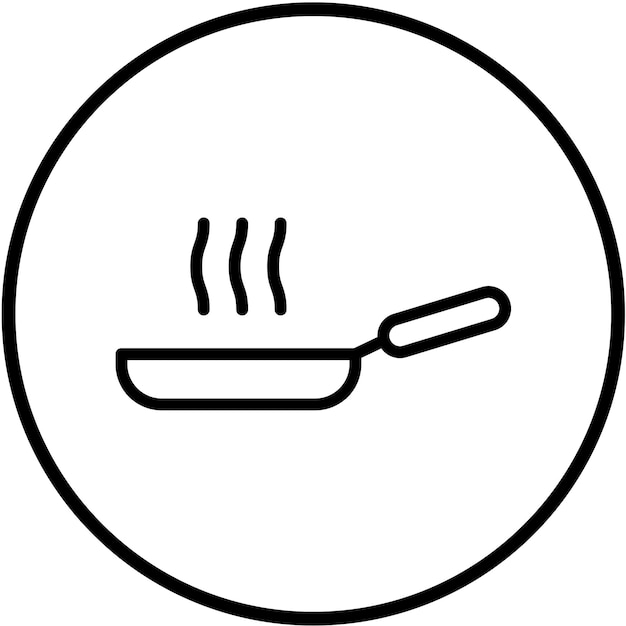 Diseño vectorial estilo de icono pan