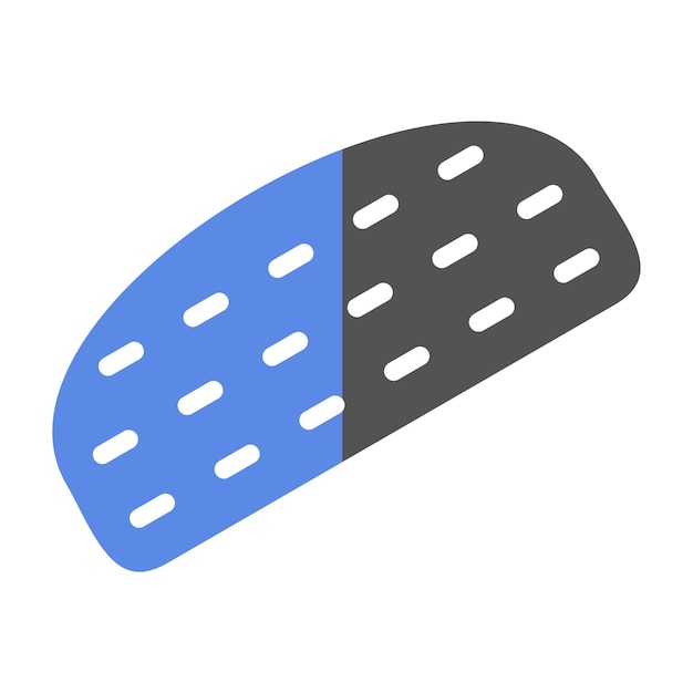 Diseño vectorial del estilo del icono del pan
