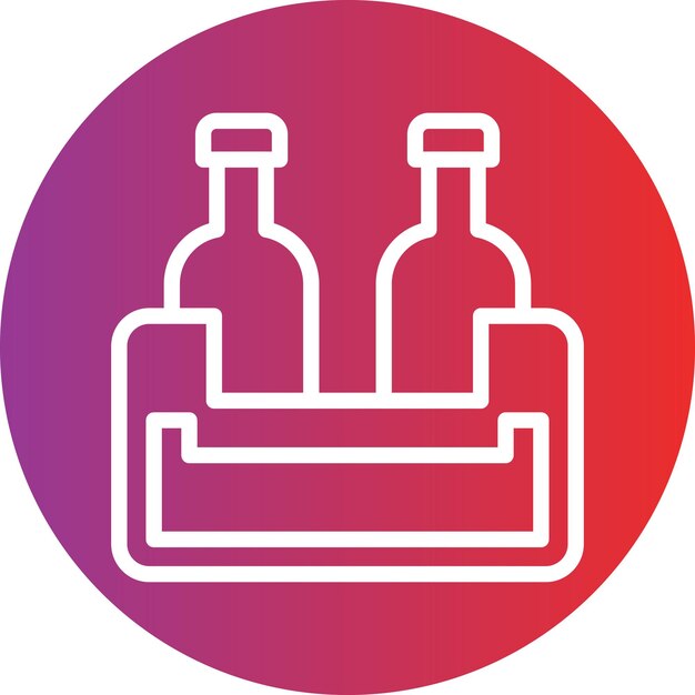 Diseño vectorial Estilo del icono de la pantalla del caso de corte