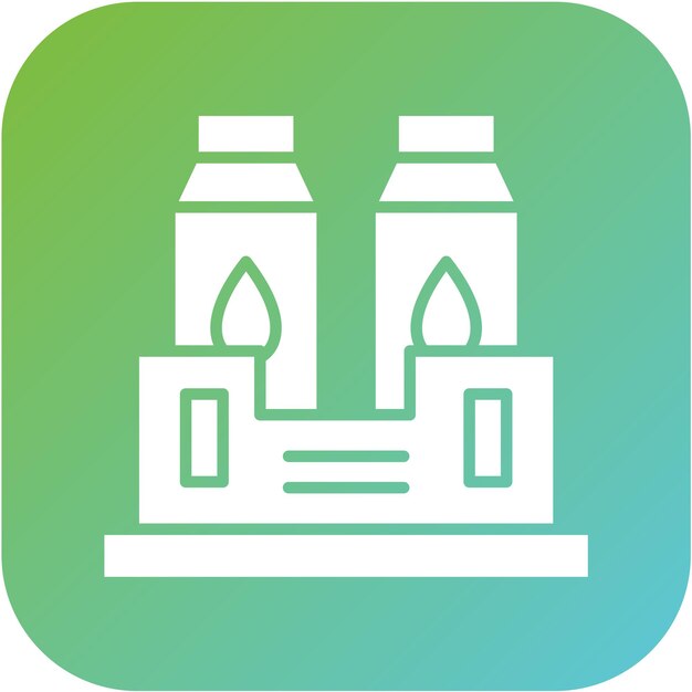 Diseño vectorial Estilo del icono de la pantalla del caso de corte