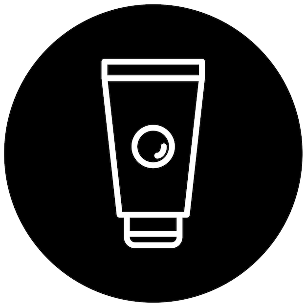Diseño vectorial Estilo del icono de la pantalla solar