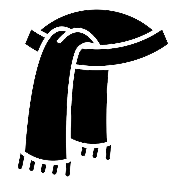 Diseño vectorial Estilo del icono del pañuelo