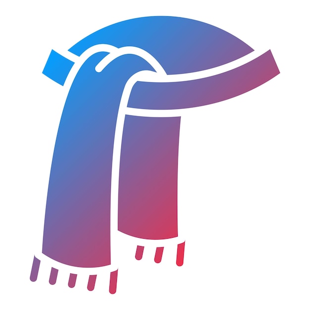 Diseño vectorial Estilo del icono del pañuelo