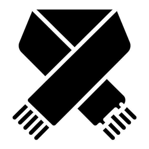 Diseño vectorial Estilo del icono del pañuelo