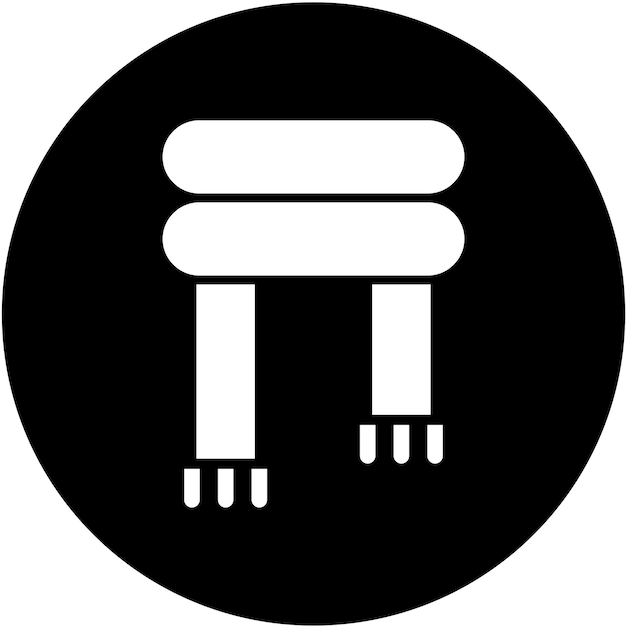 Diseño vectorial Estilo del icono del pañuelo