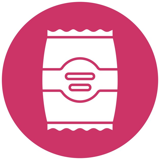 Diseño vectorial Estilo del icono de los paquetes de lavado