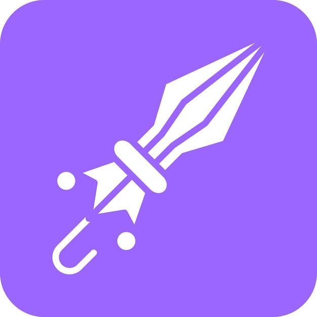 Diseño vectorial Estilo de icono de paraguas cerrado