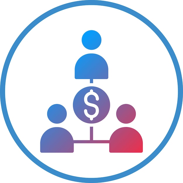 Diseño vectorial Estilo del icono de participación de la audiencia