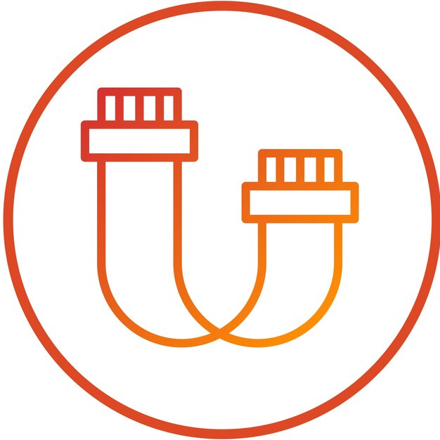 Diseño vectorial Estilo de icono PATA