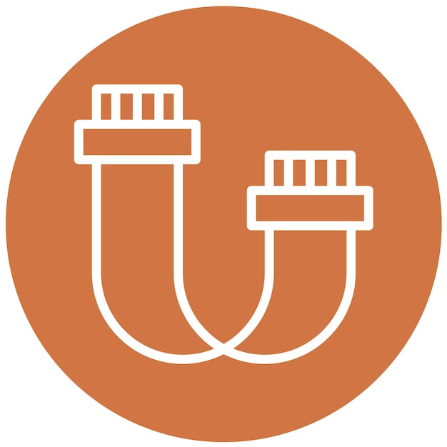 Diseño vectorial Estilo de icono PATA