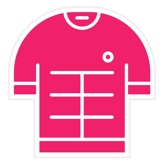 Diseño vectorial Estilo de icono de patrón de camisa de sastre