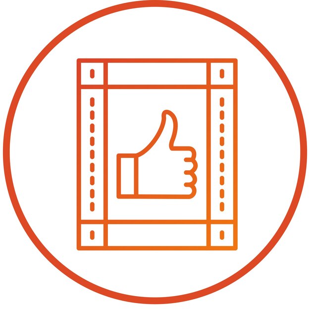 Diseño vectorial Estilo de icono de película