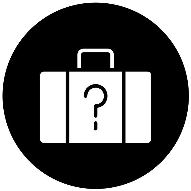 Diseño vectorial Estilo de icono perdido y encontrado