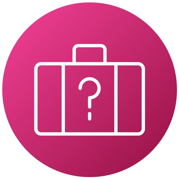 Diseño vectorial Estilo de icono perdido y encontrado