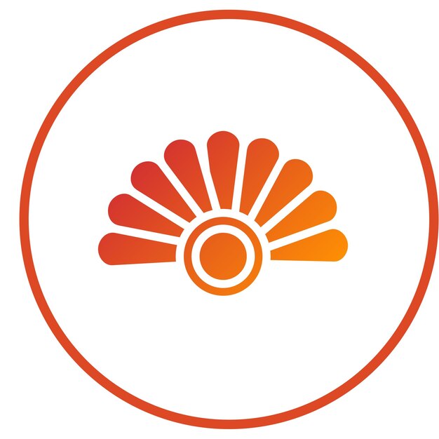 Diseño vectorial Estilo de icono de perla