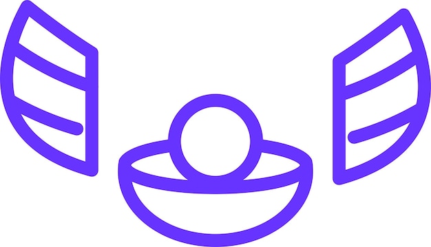 Diseño vectorial Estilo del icono de PetPearls