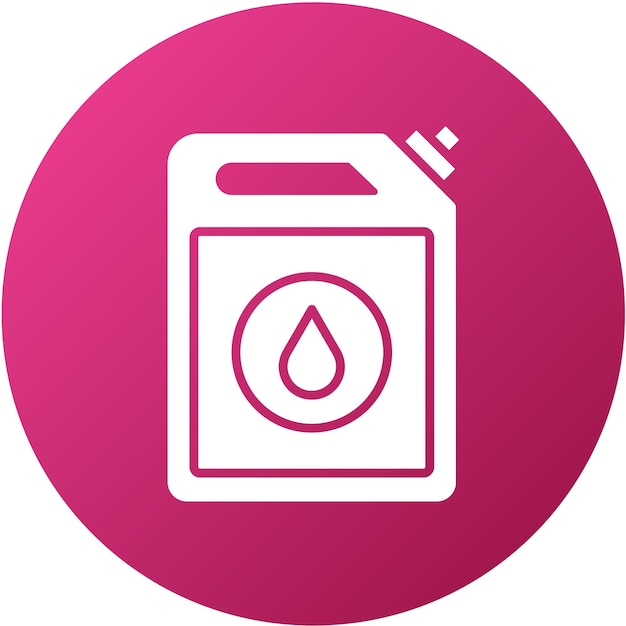 Diseño vectorial Estilo de icono de petróleo