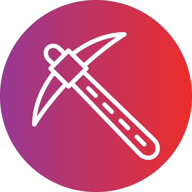 Diseño vectorial Estilo del icono de la picada