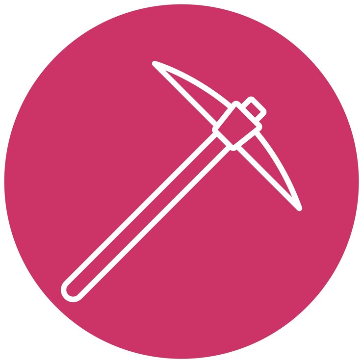 Vector diseño vectorial estilo del icono de la picada