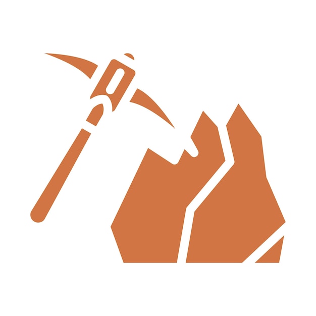 Diseño vectorial Estilo del icono de la picada