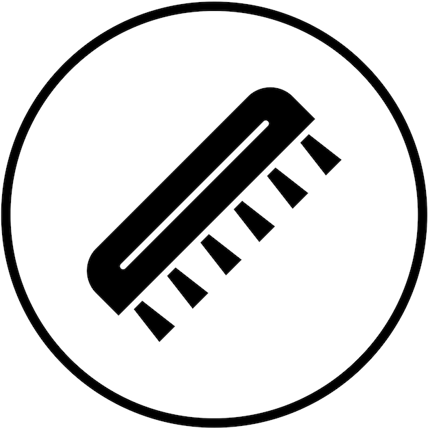 Diseño vectorial Estilo de icono de pincel polaco