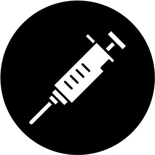 Diseño vectorial Estilo del icono de la pipeta