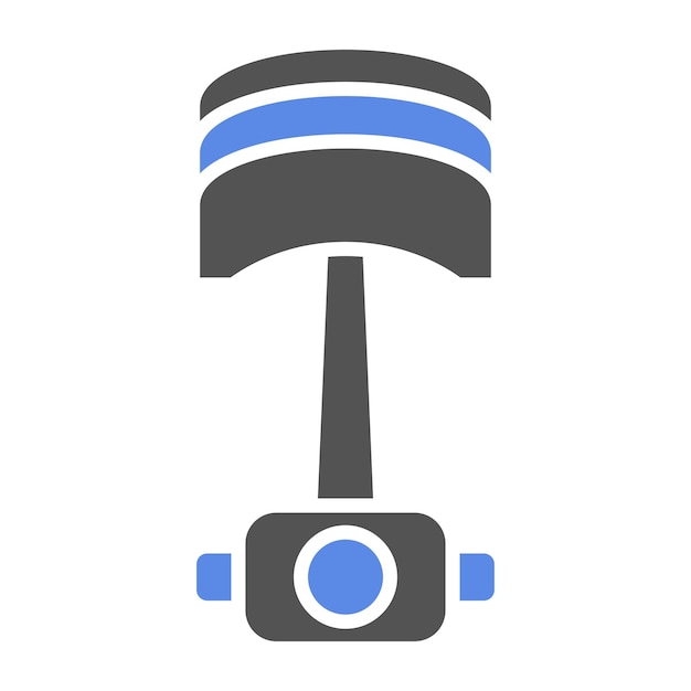 Diseño vectorial Estilo del icono del pistón