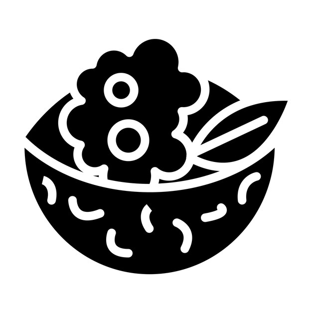 Diseño vectorial del estilo del icono de Pita Chips