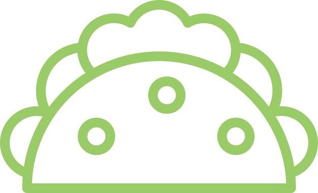 Diseño vectorial estilo de icono Pita Pinnacle