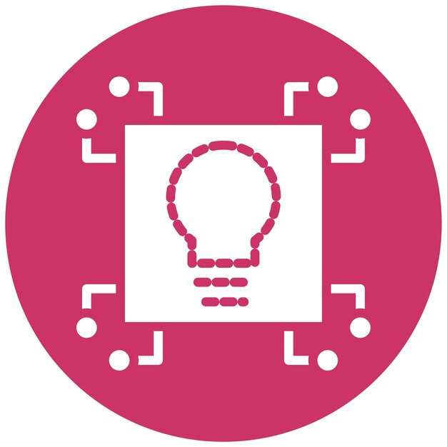 Diseño vectorial Estilo del icono del píxel cuántico
