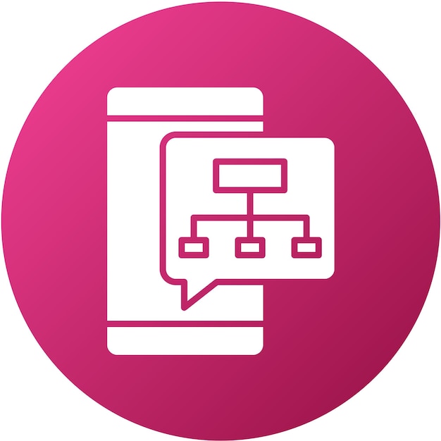 Diseño vectorial Estilo de icono de plan libre