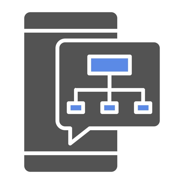 Diseño vectorial Estilo de icono de plan libre
