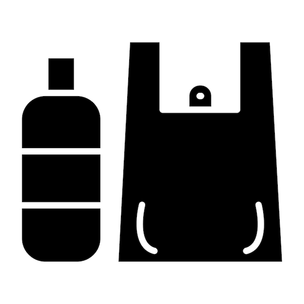Diseño vectorial Estilo de icono de plástico