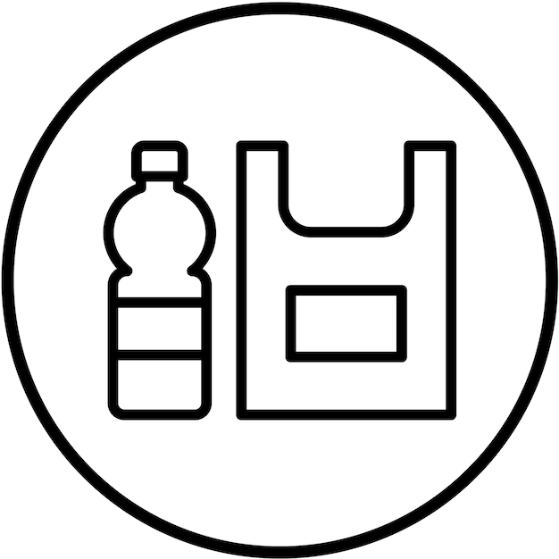 Diseño vectorial Estilo de icono de plástico
