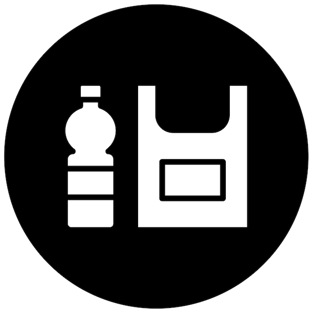Diseño vectorial Estilo de icono de plástico